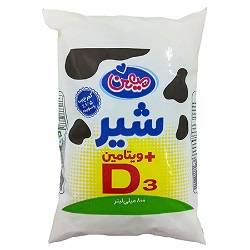 میهن شیر نایلون کم چرب ویتامین 800 گرم